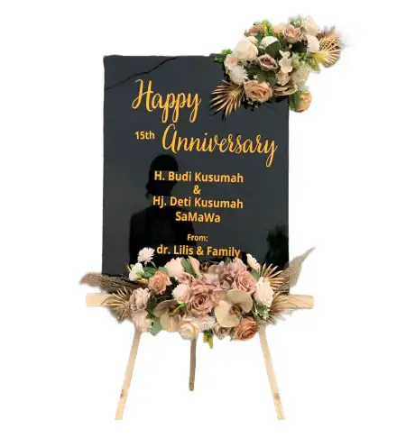Papan Bunga Akrilik Plembutan