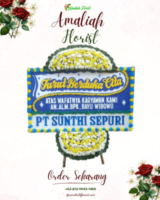 Papan Bunga Duka di Plembutan