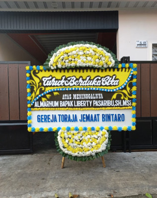 Papan Bunga Duka di Plembutan